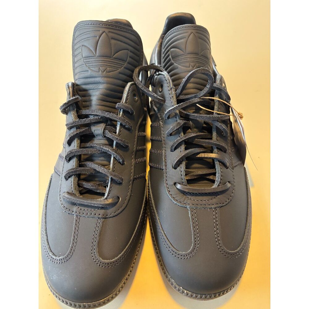Adidas Pharrell x Samba Human Race Charcoal Sneakers Sz 8.5
